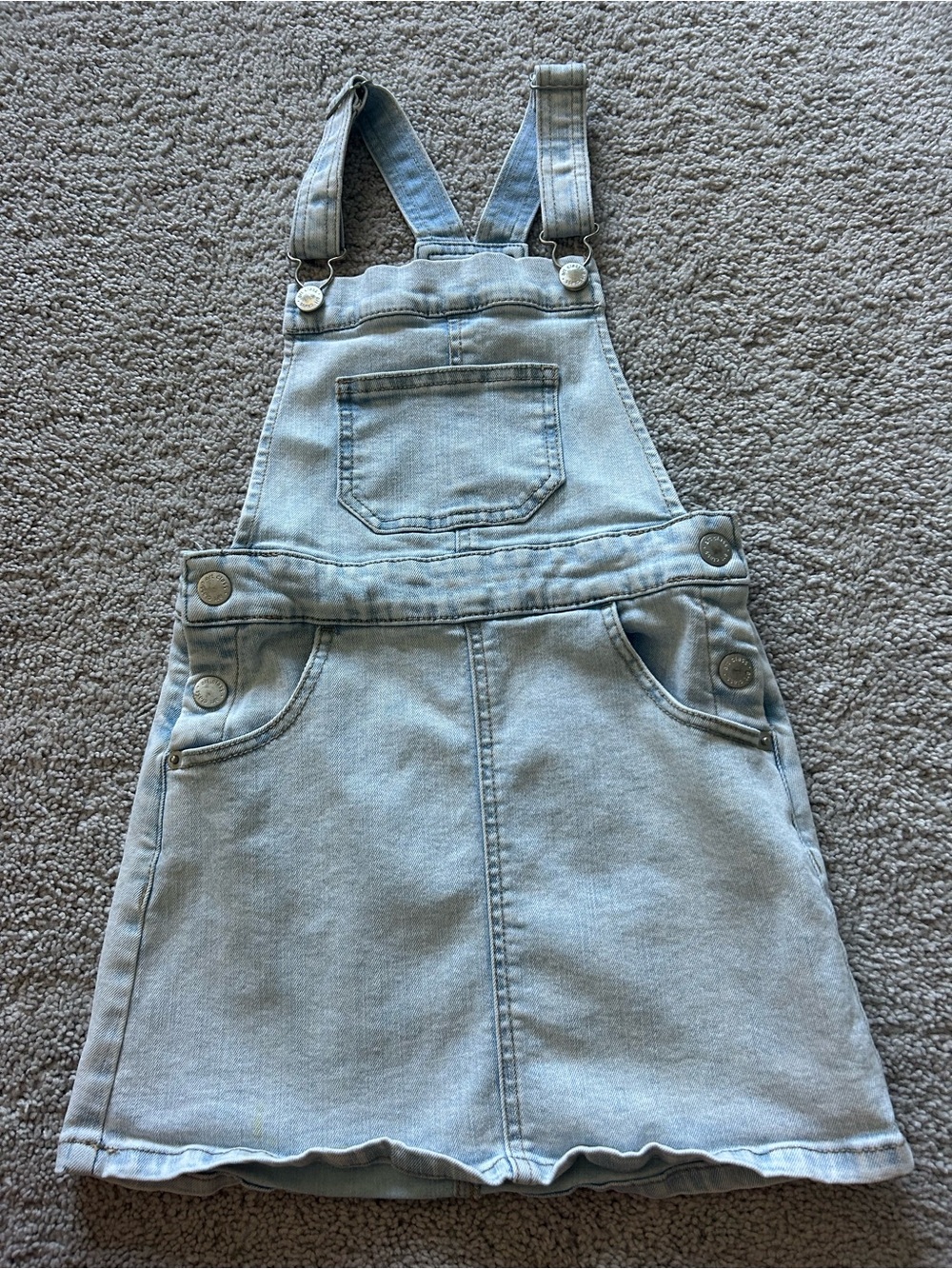 Target Light Blue Denim Overall Skirt